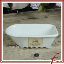 China Wholesale Fábrica de porcelana Ceramic Soap Dish Soap Holder